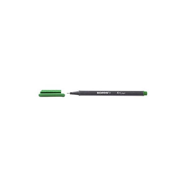 Kores Feutres "K-Liner", largeur de tracé: 0,4 mm, vert