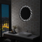 vidaXL Miroir à LED pour salle de bain 80 cm