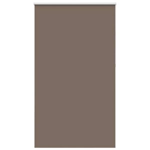 vidaXL Store enrouleur occultant café 125x230cm largeur du tissu