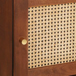 vidaXL Grand meuble Marron 40 x 33.5 x 110 cm