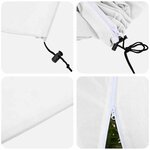 vidaXL Couvercles de Fleece de Protection Anti-Gel pour Plantes 5 Pièces