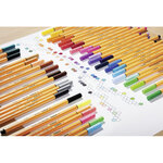 STABILO 3 Stylos Feutre Point 88 - Coloris Noir