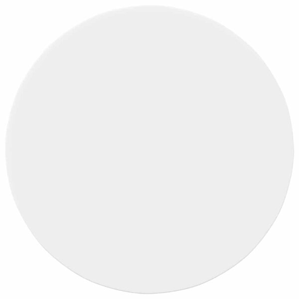 vidaXL Plateau de table Blanc 60 x 60 x 1.5 cm Bois d'ingénierie