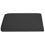 vidaXL Coussin d’assise Noir 39 x 38 x 8 5 cm Mousse PU