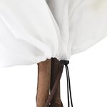 vidaXL Housses de protection pour plantes avec cordon de serrage 4 Pièces