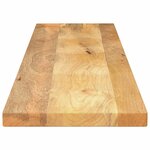 vidaXL Dessus de table 140x30x2 5cm rectangulaire bois massif manguier