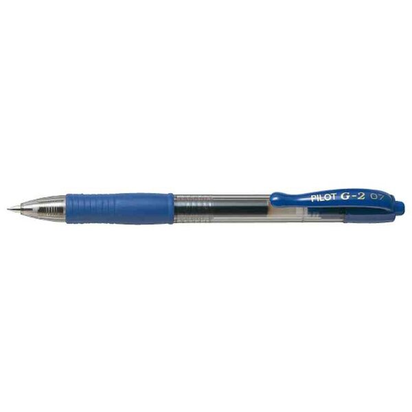Stylo bille à encre gel G2 07 Pointe Moyenne Bleu PILOT