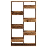 vidaXL Cloison de séparation vieux bois 100x33x175cm bois d'ingénierie