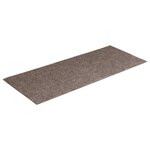 vidaXL Tapis d'escalier autocollants 30 pièces 60 x 25 cm Beige Rectangulaire