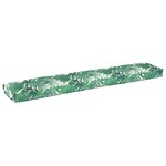 vidaXL Set de coussins de palette Floral 2 Pièces Motif de feuille