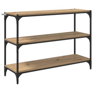 vidaXL Bibliothèque chêne artisanal 100 x 33 x 70 5 cm