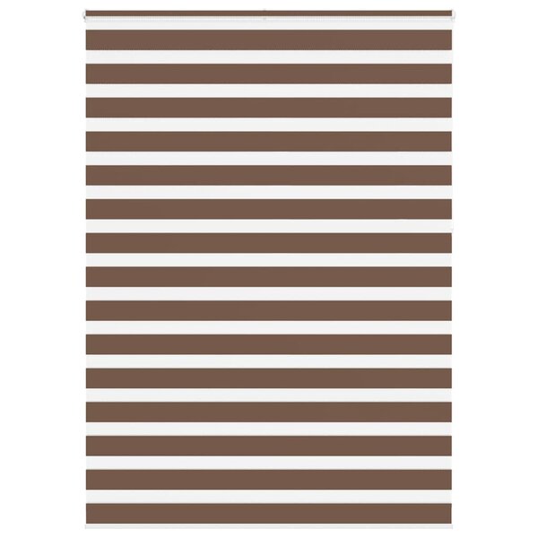 vidaXL Store zèbre marron 160x230cm largeur du tissu 155 9cm polyester