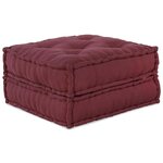 vidaXL Canapé modulaire 2 Pièces Marron 140 x 70 x 36 cm tissu