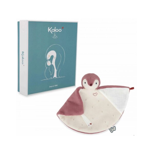 Doudou manchot - rose - Kaloo
