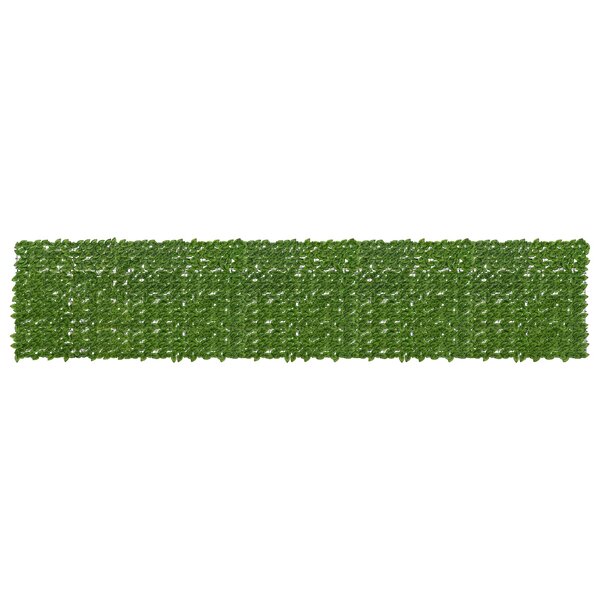 vidaXL Écran de balcon avec feuilles Vert et jaune 500 x 100 cm