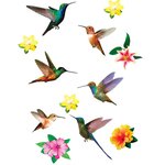 Stickers muraux colibris