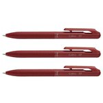 Stylo à bille rétractable Calme  0 35 mm  rouge x 3 PENTEL
