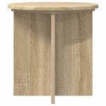 vidaXL Support de Plante 2 pièces Chêne Sonoma 40 x 40 x 40 cm
