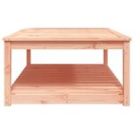 vidaXL Table de jardin 121x82 5x45 cm bois massif de douglas