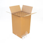 Carton vaisselle pour 100 verres
