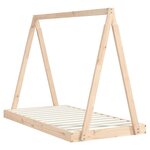 vidaXL Cadre de lit pour enfant 80x160 cm bois de pin massif