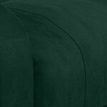 vidaXL Fauteuil de massage Vert foncé velours