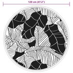 vidaXL Tapis d'extérieur ARAKIL vert Ø120 cm PP