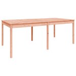 vidaXL Ensemble à manger de jardin 11 Pièces bois massif Douglas