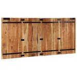 vidaXL Tête de lit 180 cm bois massif d'acacia