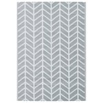 vidaXL Tapis d'extérieur ARAKIL Gris 160x230 cm PP