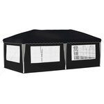 vidaXL Tente de fête pop-up 575 x 289 x 245 cm Anthracite