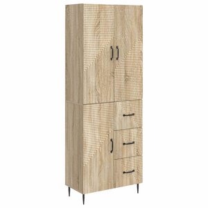 vidaXL Ensemble de Meubles 2 Pièces Chêne Sonoma 66 x 34 5 x 89 5 cm