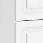 vidaXL Cabinet de chevet Blanc brillant 62 x 34 5 x 44 5 cm