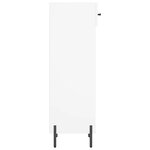 vidaXL Armoire à chaussures blanc 30x35x105 cm bois d'ingénierie