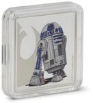 Pièce de monnaie en Argent g 31.1 (1 oz) Millésime 2025 Star Wars Allies LUKE SKYWALKER AND R2-D2