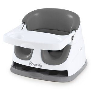 Ingenuity Siège d'appoint pour bébé 2 en 1 Baby Base Ardoise