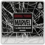 Pièce de monnaie en Argent 2 Dollars g 31.1 (1 oz) Millésime 2026 Iconic Moments SPIDER-MAN FINDS STRENGTH