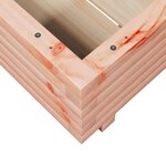 vidaXL Jardinière 50x50x26 5 cm bois massif de douglas