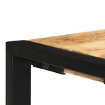 vidaXL Table console 110x35x76 cm Bois de manguier massif
