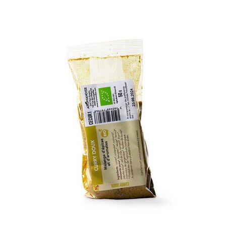 Curry doux bio - 50 g