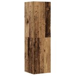 vidaXL Ensemble de meuble TV mural 8 Pièces vieux bois bois d'ingénierie