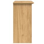 vidaXL Armoire murale de salle de bain avec stockage BODO Marron miel