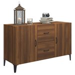 vidaXL Buffet chêne marron 100x36x60 cm bois d'ingénierie