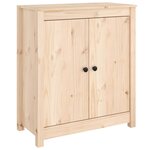 vidaXL Buffets 2 Pièces 70x35x80 cm bois massif de pin