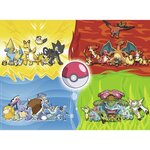 Pokémon puzzle 150 pieces xxl - les différents types de pokémon - ravensburger - puzzle enfant 150 pieces - des 7 ans