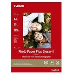 Papier photo CANON - Paquet 20 feuilles papier photo format A4 260g PP-201 2311B019