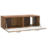 vidaXL Meuble TV mural Bois ancien 98 x 41 x 30 cm Bois d'ingénierie