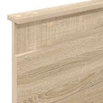 vidaXL Tête de lit Chêne Sonoma 100 cm Bois d'ingénierie