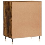 vidaXL Buffet chêne fumé 57x35x70 cm bois d'ingénierie