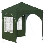 vidaXL Tente de fête pop-up 192 x 192 x 245 cm Vert